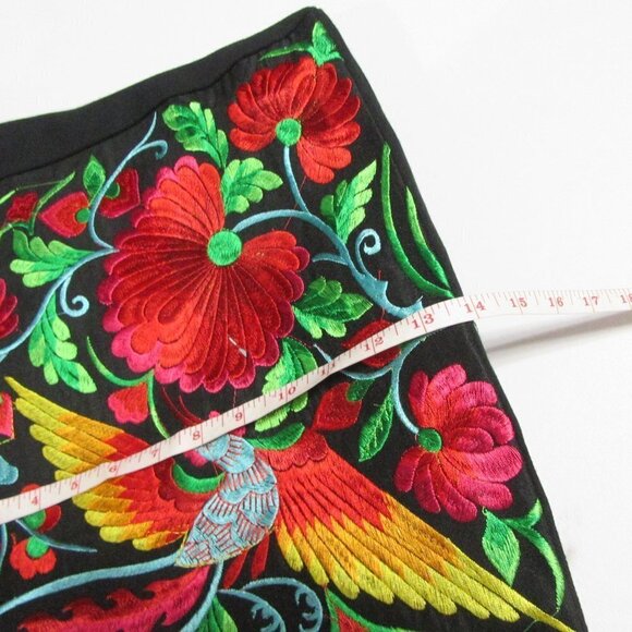 Oaxaca México Black Floral embroidered tote bag
New - Picture 6 of 8